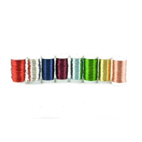 > lacquer wires - iron base Ø 0,3mm - 100gr. coil