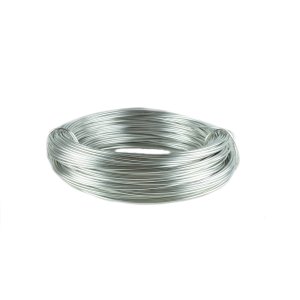 Aluminiumdraht Ø 2mm - 12m / Farbe Silber Blank