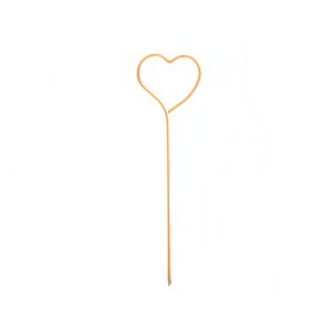 Blumenstecker Herz - 29cm Länge Farbe - Orange