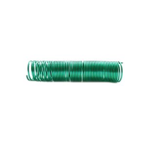 Aluminiumdraht Ø 2mm Spirale/Gedreht - 5m auf ca. 12cm - Farbe Grün