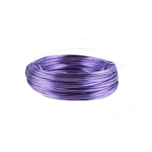 Aluminiumdraht Ø 2mm - 30m / Farbe Lavendel