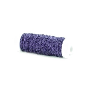 Bouillondraht-Effekt - Eisenbasis - 25Gr. Spule - Farbe Lavendel