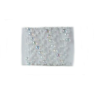 Perlkette - 3m Lang - Farbe Transparent