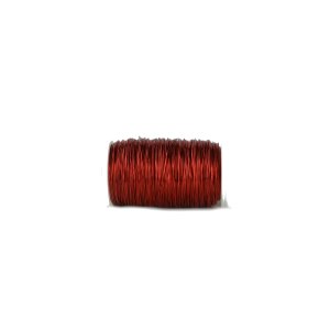 Eisenlackdraht 0,3mm - 30gr. Snapspule - Farbe / Rot