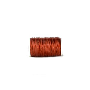 Eisenlackdraht 0,3mm - 30gr. Snapspule - Farbe / Orange