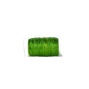 Eisenlackdraht 0,3mm - 30gr. Snapspule - Farbe / Apfelgrün