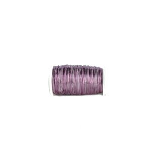 Eisenlackdraht 0,3mm - 30gr. Snapspule - Farbe / Lavendel