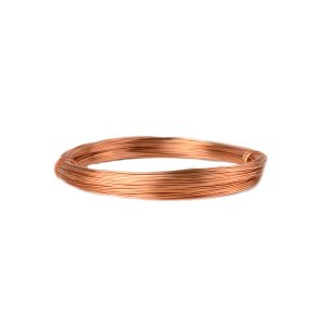 Kupferlackdraht Ø 0,5 mm - 100 Gr. auf Holzstab / Farbe - Pink