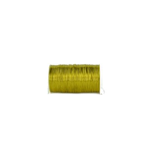 Eisenlackdraht 0,3mm - 100gr. Snapspule - Farbe / Gelb