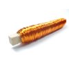 Eisenlackdraht 0,5mm - 100gr. Holzstab - Farbe / Orange