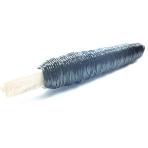 Eisenlackdraht 0,5mm - 100gr. Holzstab - Farbe / Schwarz