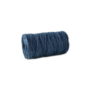 Papier Dekodraht Ø 2,0mm - 100m Spule - Farbe / Blau dunkel
